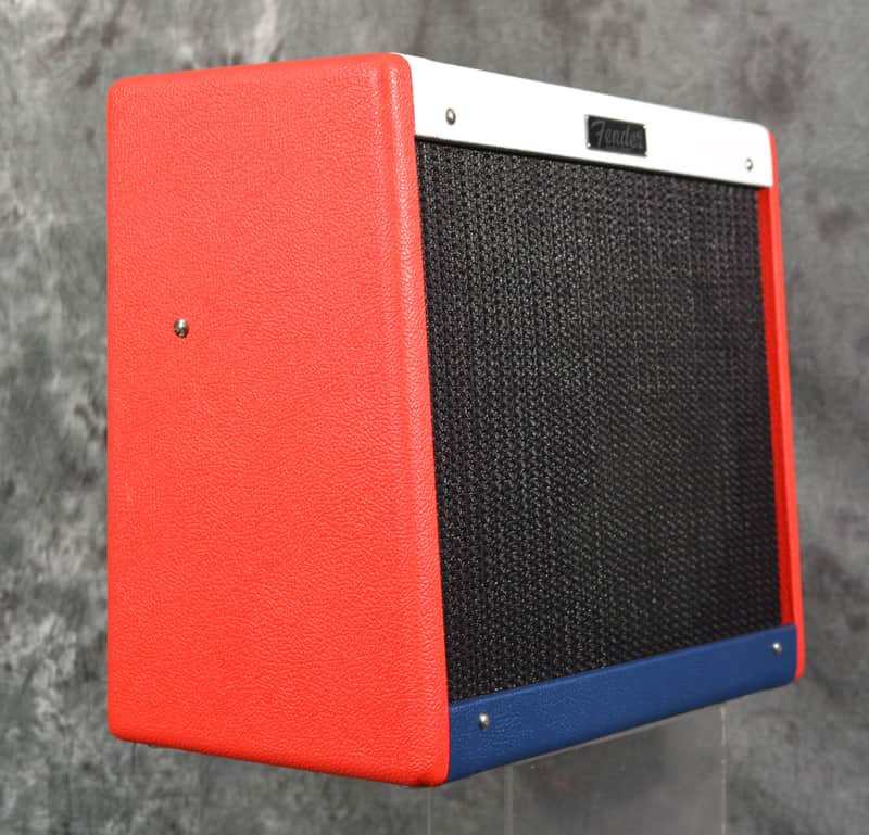 Fender 80TH Anniversary Blues Junior IV Tube Amplifier Red, White and Blue