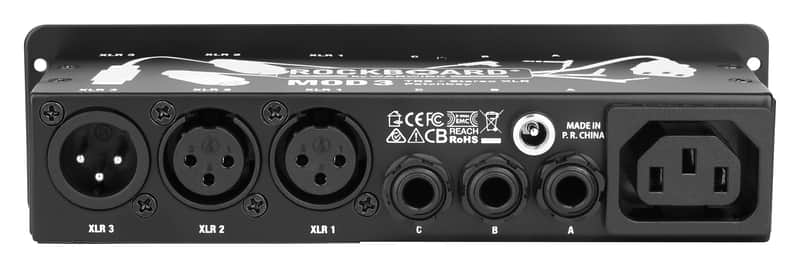 Rockboard MOD 3v2 TRS DC IEC XLR Patchbay