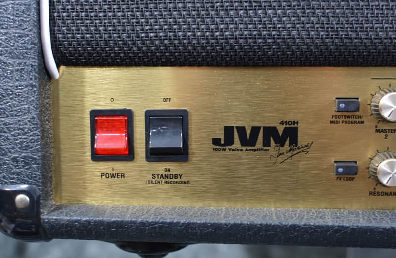 Marshall JVM410h 100 watt Tube 4 channel Guitar amp head w Factory Footswitch