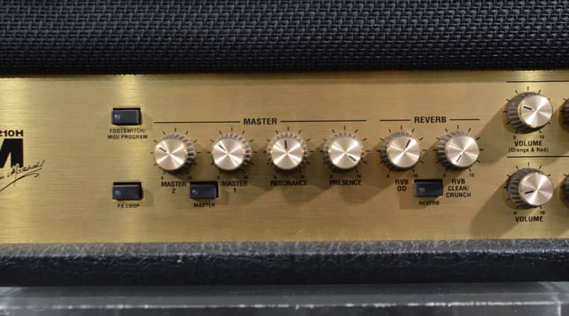 Marshall JVM210h 100 watt 2 channel guitar amp head