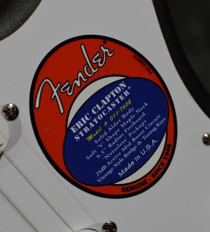 Fender Eric Clapton Signature Stratocaster Pewter