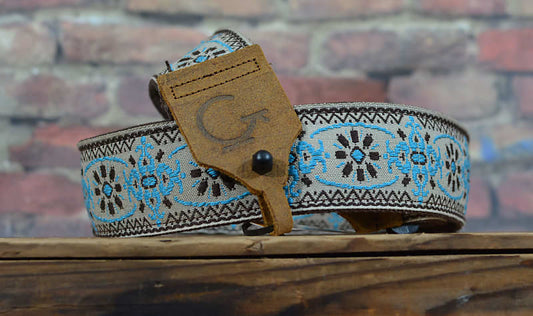 Gretsch G Brand Series Banjo Strap Blue/Brown