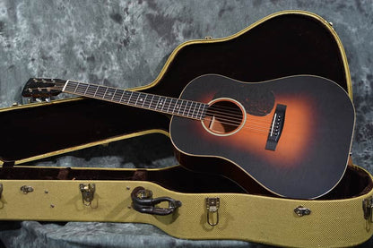 Huss & Dalton DS Custom 14 Fret Adirondack Red Spruce & Mahogany Dreadnought Acoustic Electric Sunburst