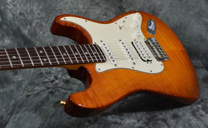 Fender Select 2012 HSS Stratocaster Figured Antique Burst