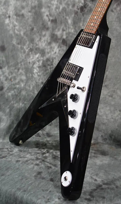 Epiphone Flying V Ebony w/ Factory Hardshell Case