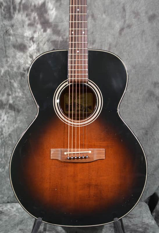 Takemine EF444S Tobacco Sunburst MIJ Graph-EX Preamp