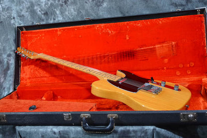Fender Telecaster Vintage 1974 Natural (6.75 pounds) w Hardshell Case