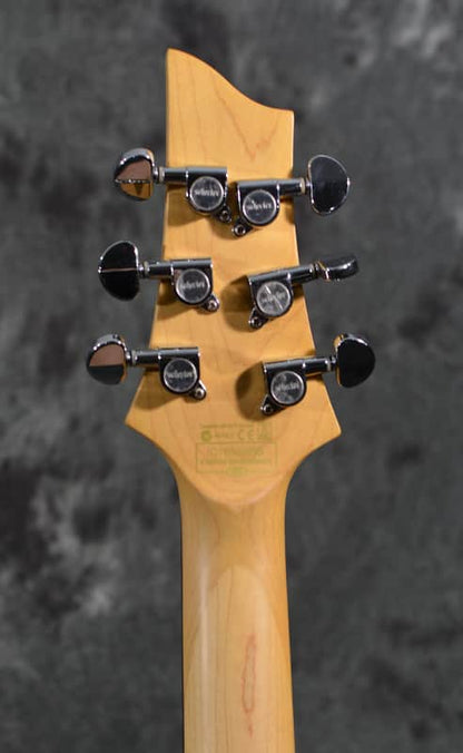 Schecter C-6 Plus Diamond Series Charcoal Burst