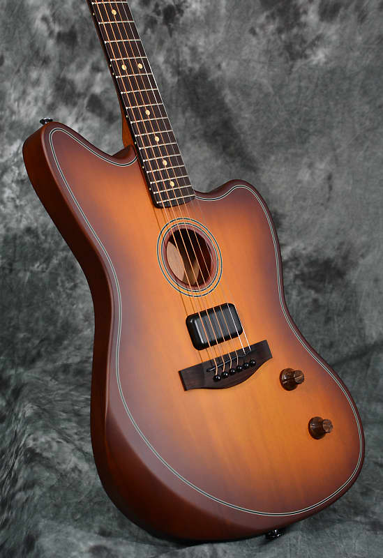 Fender Acoustasonic Standard Jazzmaster Honey Burst
