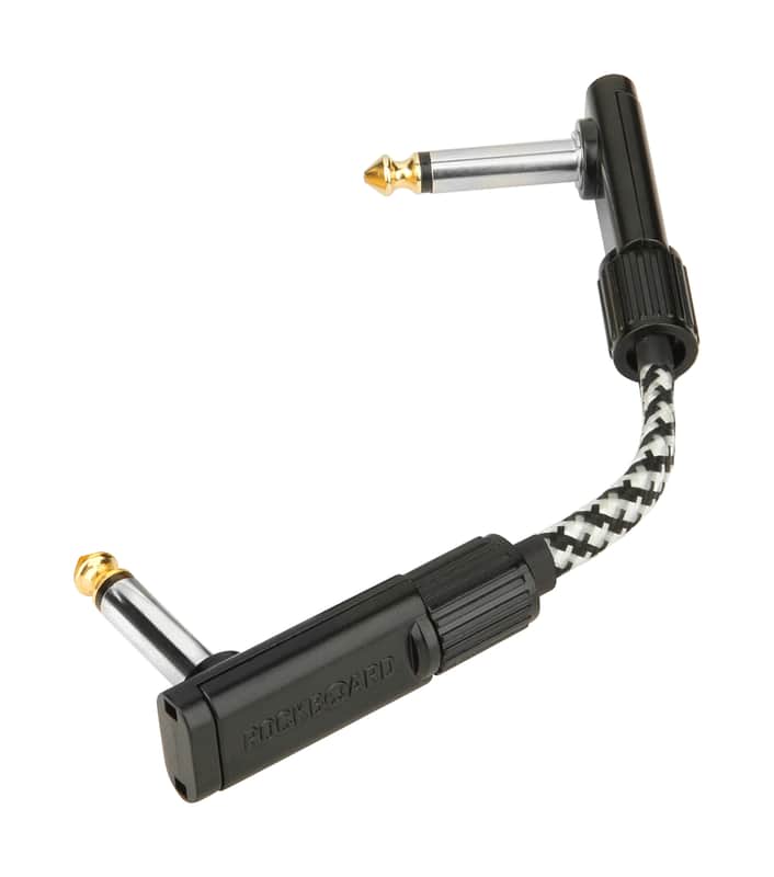 Rockboard Salt&Pepper Tweed Series Flat Patch Cables