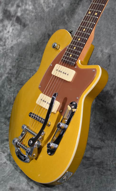 Reverend NOS Charger 290 Bigsby Venetian Gold