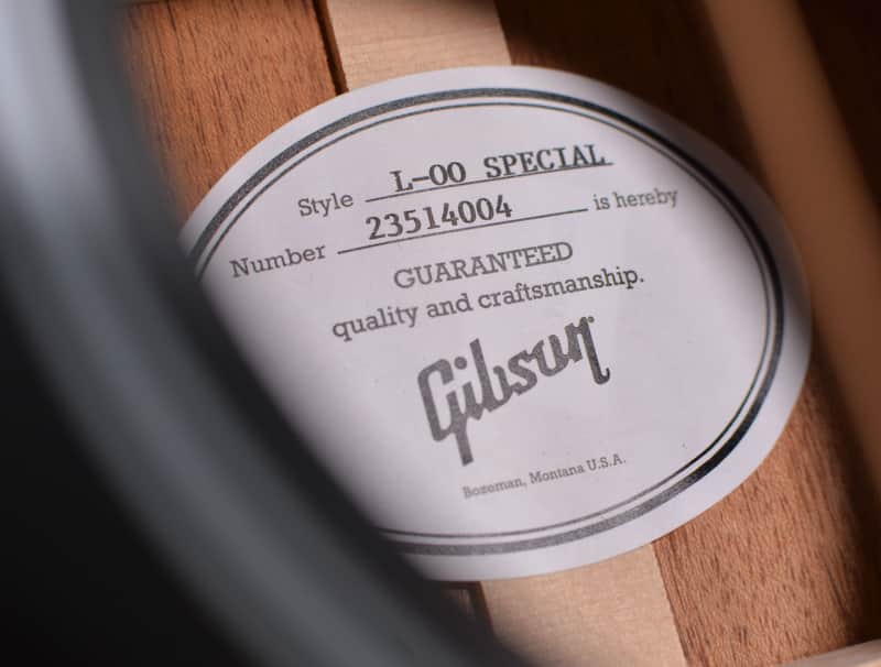 Gibson L-00 Special Satin Vintage Sunburst