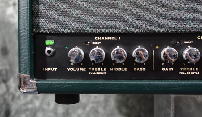 Trace Elliot Trident H100 100 watt 3 channel Tube Amp Head Vintage 90s w Factory Footswitch