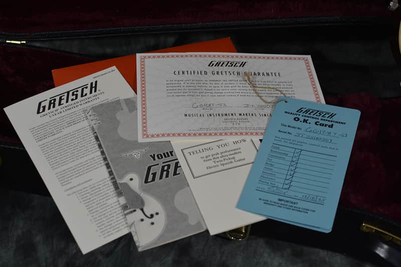 Gretsch Vintage Select G6128t-53 '53 Reissue Duo Jet Ebony Gloss