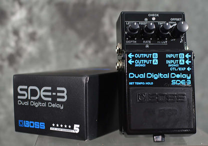 digital delay pedal boss Boss SDE-3 Dual Digital Delay Pedal – Mainstagemusic
