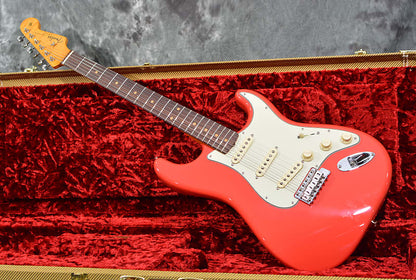 Fender Limited Edition American Vintage II 1961 Stratocaster Fiesta Red w/ 3A Flame Maple neck