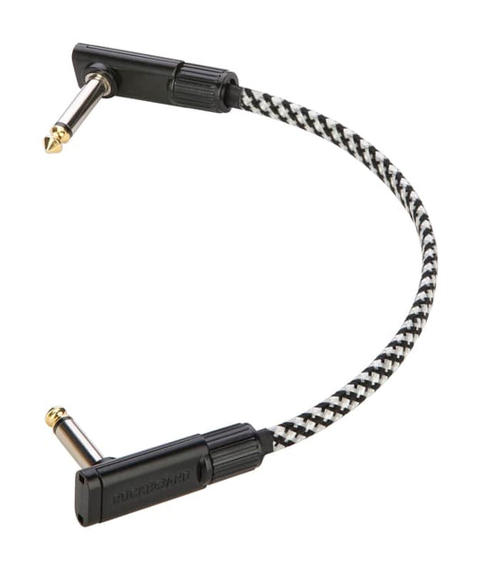 Rockboard Salt&Pepper Tweed Series Flat Patch Cables 7.87in