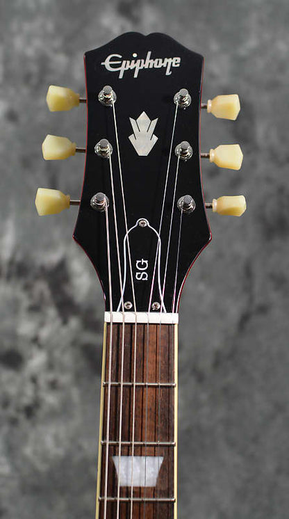 Epiphone SG Standard Batwing Guard Cherry