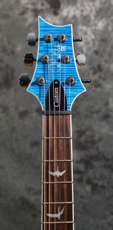 PRS SE Custom 24 Semi-Hollow Piezo Lake Blue