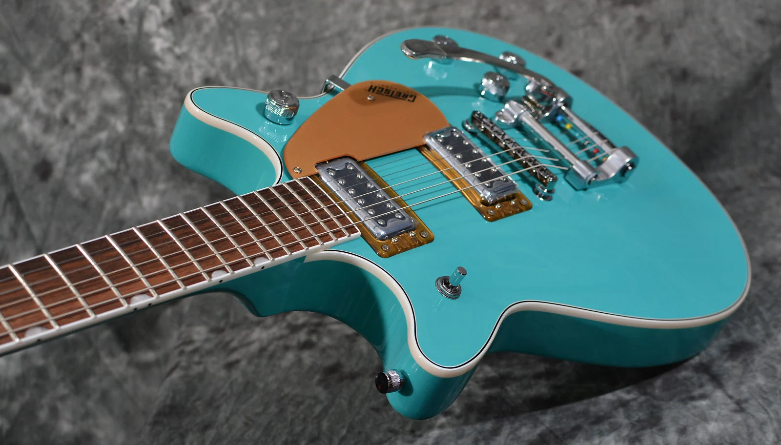 Gretsch G5232T Electromatic Double Jet Bigsby Caicos Green Gretsch G5232T Electromatic Double Jet Bigsby Caicos Green