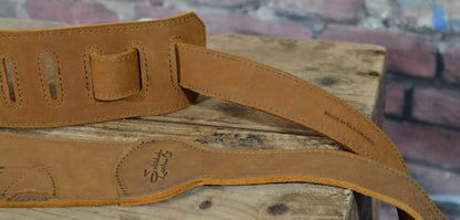 Martin LUXE Leather Guitar Strap Tan