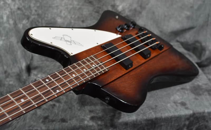 Epiphone Thunderbird IV 4 string Bass Vintage Sunburst w Deluxe Factory Hardshell Case