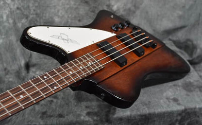 Epiphone Thunderbird IV 4 string Bass Vintage Sunburst w Deluxe Factory Hardshell Case