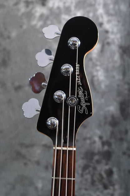 Squier Frank Bello Signature P Jazz Bass Skull Graphic w Deluxe Gigbag