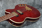 Epiphone Allen Woody Signature Rumblekat Short Scale Bass Cherry Red
