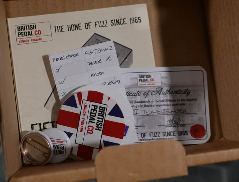 British Pedal Company Compact Series MK II Tone Bender