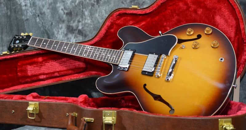 Gibson ES-335 50s' Semi-Hollow Body Vintage Tobacco Burst