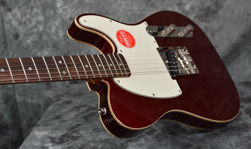 Squire Classic Vibe Custom Esquire Candy Apple Red