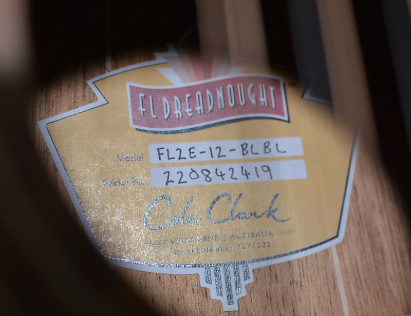 Cole Clark Fat Lady 2 Blackwood 12-String Dreadnought