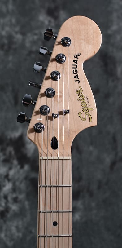 【最终值下】 Squier by Fender FSR Squier FSR Affinity Jaguar Graffiti Yellow – Mainstagemusic