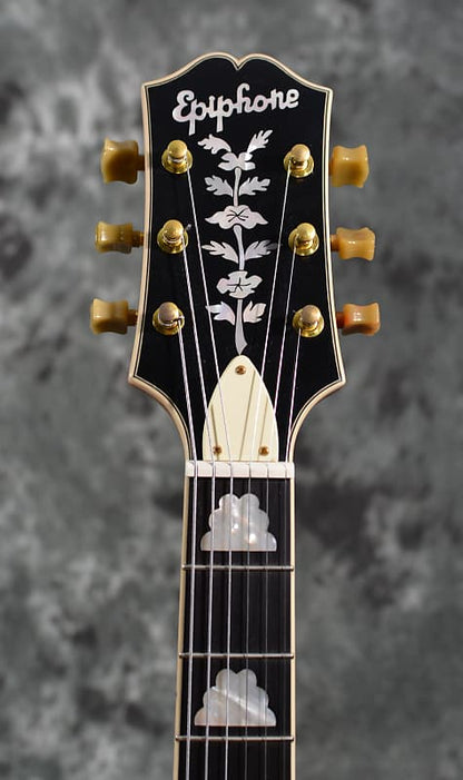 Epiphone 150th Anniversary Zephyr DeLuxe Regent Aged Antique Natural
