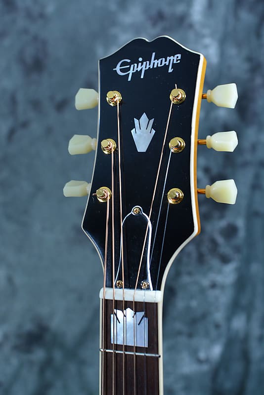 Epiphone J-200 Jumbo Masterbilt Inspired by Gibson Blonde All Solid