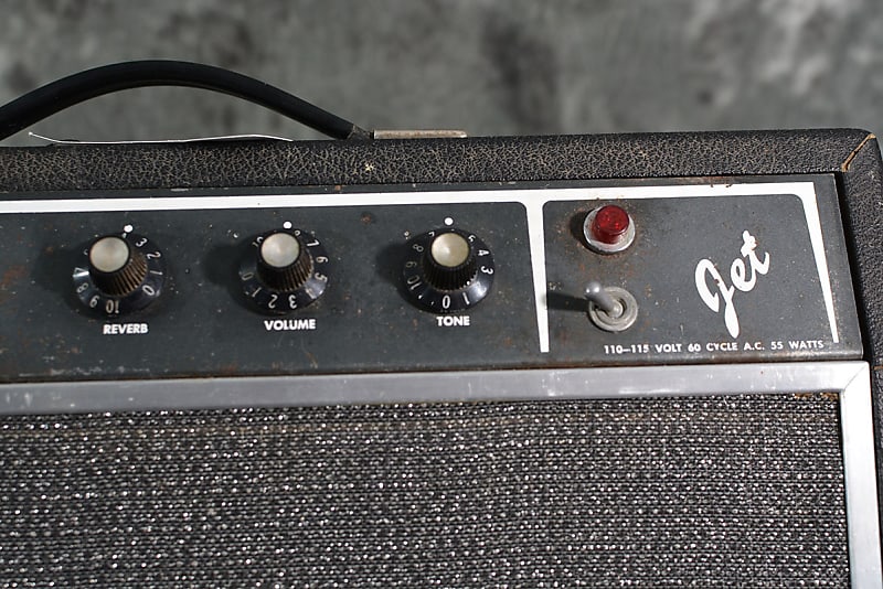 Alamo Jet 1x12 Tube Combo Amplifier 1967 w Upgraded Jensen Speaker