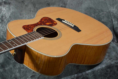 Guild F250e Jumbo Monster Flamed Maple Acoustic Electric w Deluxe Hardshell Case