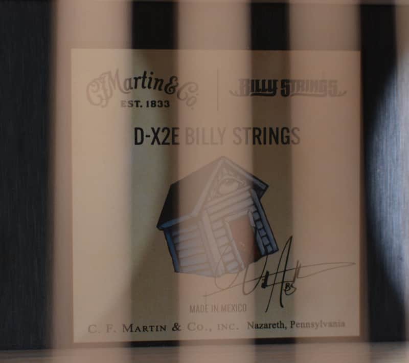 Martin D-X2E Billy Strings Signature