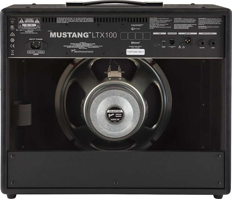 Fender Mustang LTX100 100-Watt 1x12 Combo Amplifier