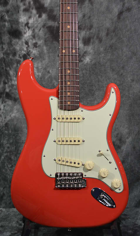Fender Limited Edition American Vintage II 1961 Stratocaster Fiesta Red w/ 3A Flame Maple neck