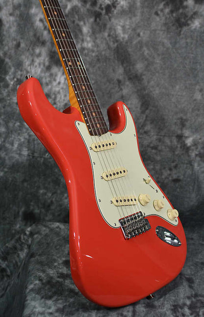 Fender Limited Edition American Vintage II 1961 Stratocaster Fiesta Red w/ 3A Flame Maple neck
