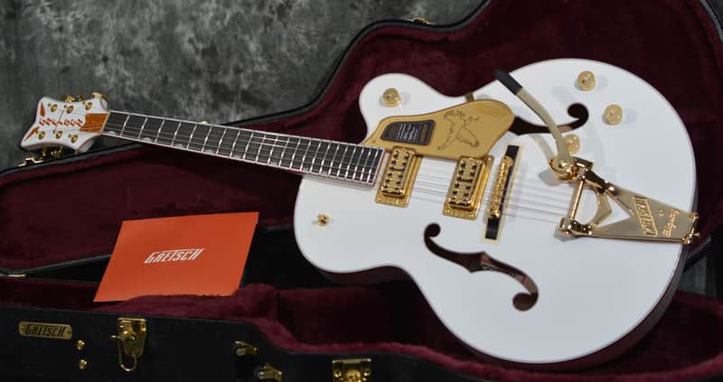 Gretsch White Falcon Hollow Body with String-Thru Bigsby