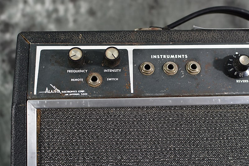Alamo Jet 1x12 Tube Combo Amplifier 1967 w Upgraded Jensen Speaker