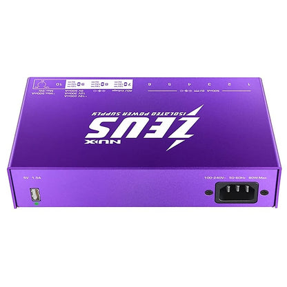 NuX Zeus Isolated Power Supply for Pedalboard