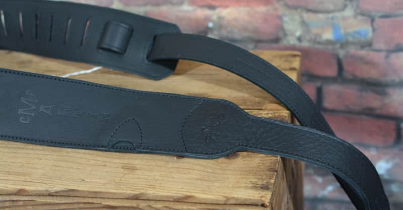 Martin LUXE Leather Guitar Strap Black