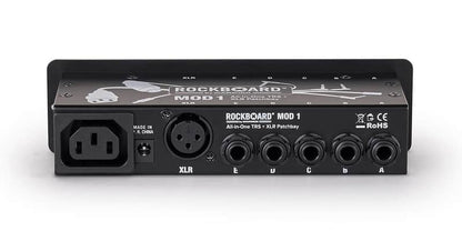 Rockboard MOD 1 V2 All in One Pedalboard Patchbay TRS + XLR