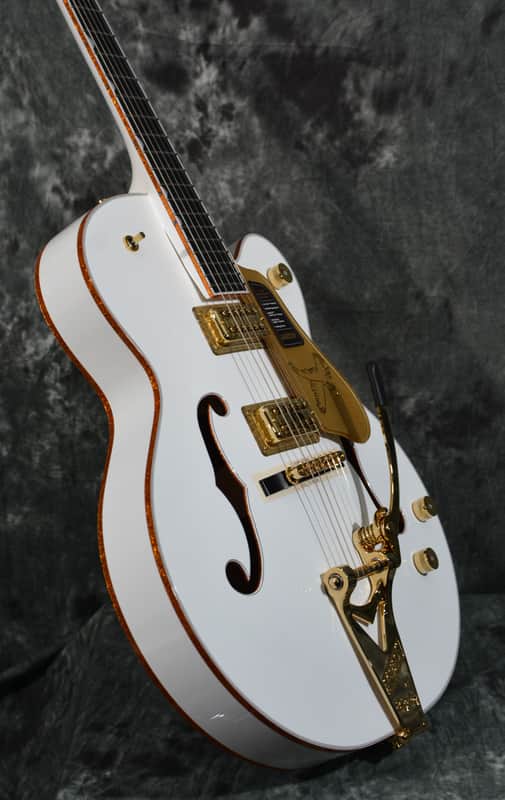 Gretsch White Falcon Hollow Body with String-Thru Bigsby