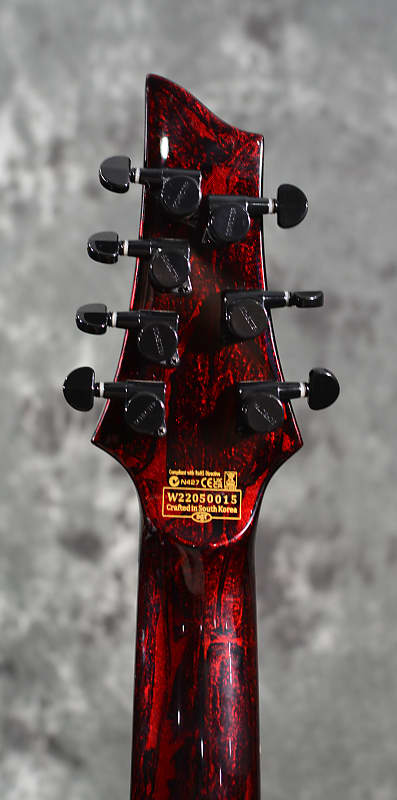 Schecter C-7 Multiscale 7-String Silver Mountain w/ OHSC