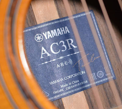 Yamaha AC3R Solid Grand Concert Acoustic Electric ARE Aged